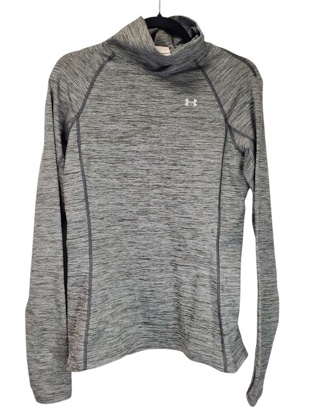 Under Armour Gray Athletic Workout Gym Size Large Running Pilates